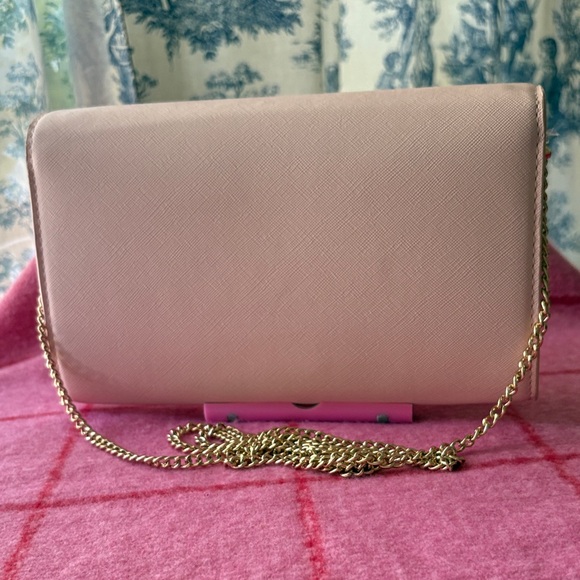 Ted Baker London Pink Clutch with Gold Accent - Picture 3 of 10